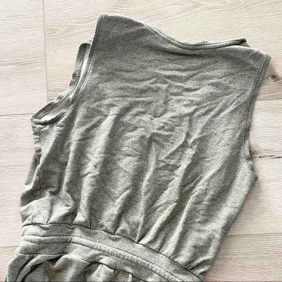 Zella gray ruched tie dress size small - Picture 13 of 13